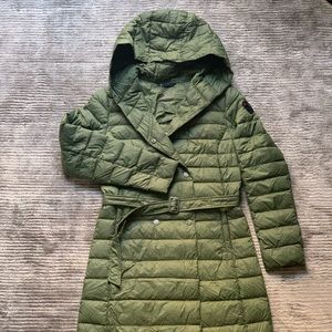 Pajar Canada Quilted Green Coat size M